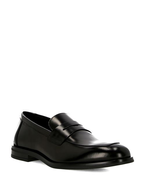 Mocassino slip-on nero STUART WEITZMAN | SI148BRCBLK